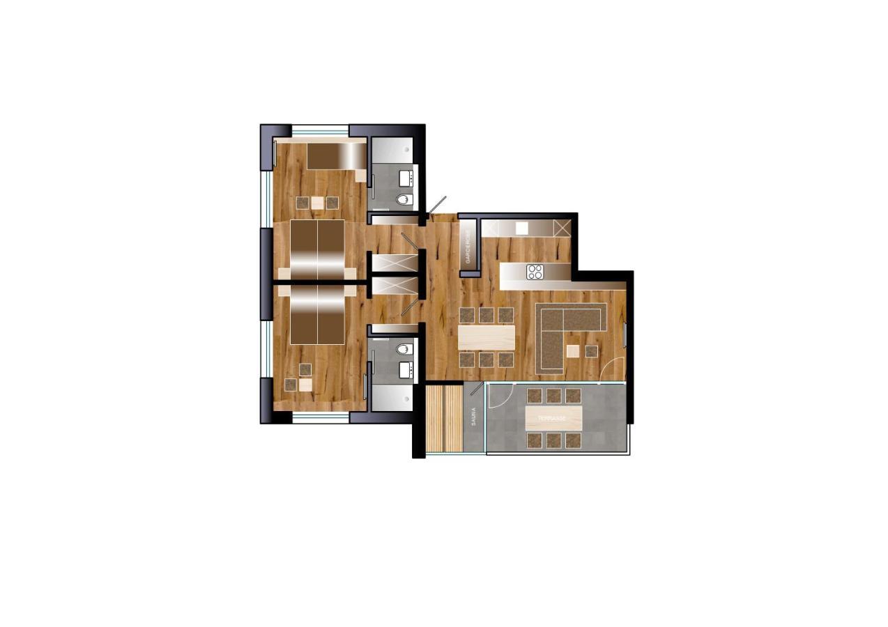 Λlpstern - Silvretta Card Premium Betrieb Apartment Galtür Екстериор снимка